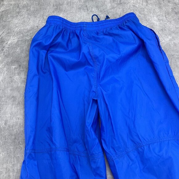 Nike Track Pants Women Large 26W x 33L Purple Logo Jogger Nylon Taper Windbreake - Picture 14 of 15